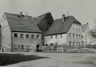 Wohnhäuser Am Mühlgraben, Meißner Gasse : Freiberg (Sachsen), Wohnhäuser Am Mühlgraben, Meißner Gasse, Ansicht vom Meißner Ring