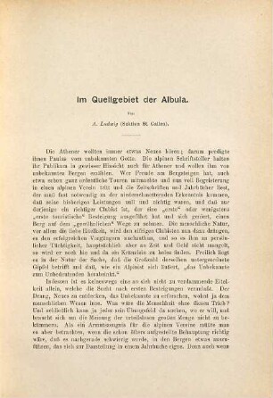Jahrbuch des Schweizer Alpenclub : = Annuaire / Club Alpin Suisse. 30. 1894/95 (1895)