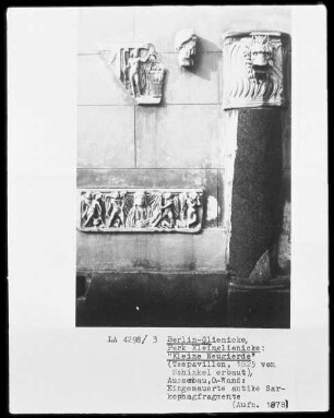 Architektur- und Sarkophagfragmente