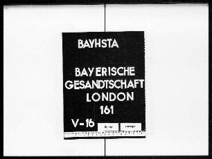 Das bayerische Konsulat in Buenos-Aires.