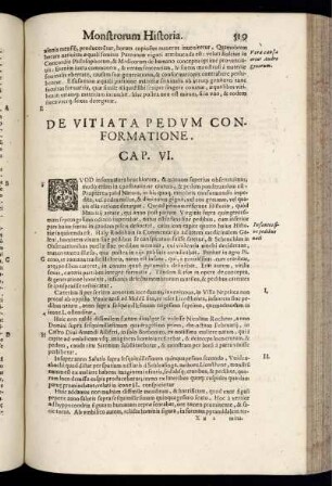 De Vitiata Pedum Conformatione. Cap. VI.