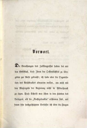 Das monarchische Princip und die Volksvertretung