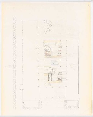 Grünflächen im Einkaufszentrum Charlottenburg-Nord, Berlin: Gartenplan