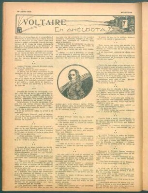 Voltaire : En anécdotas