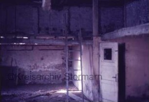 Blumendorf: Gut: westliches Torhaus: Innenansicht