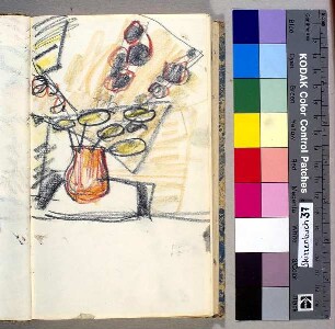 Stilleben mit Blumenvase