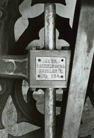 Trossin, Dampfmaschine, 1865