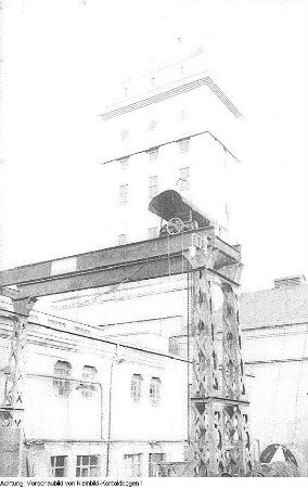Oelsnitz/Erzgeb. VEB Steinkohlewerk Oelsnitz. Schacht "Deutschland", 1951