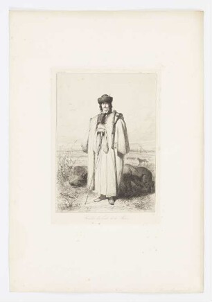 Kondás des bords de la Theiss, Blatt 5 der Folge "Erinnerungen aus der österreichischen Monarchie, Ungarn"