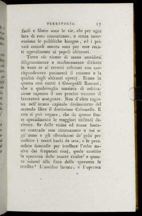 [Piano per la descrizione del territorio.]