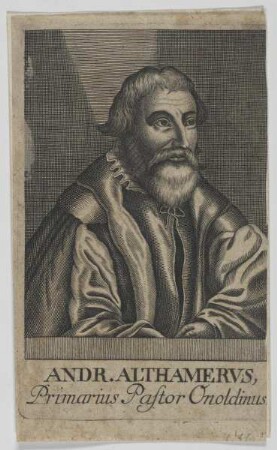 Bildnis des Andr. Althamervs