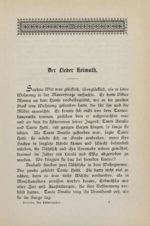 Der Lieder Heimath