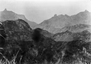 Im Valle de Chinamada : Blick entlang der Landschaft des Valle de Chinamada