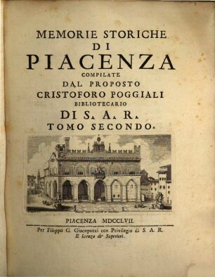 Memorie Storiche Di Piacenza, 2