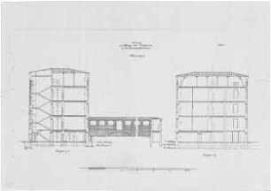 Männerhaus, Entwurf zum Neubau eines Pflegehauses an der Himmelgeisterstr.
