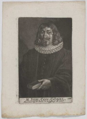 Bildnis des Ioh. Con. Göbel