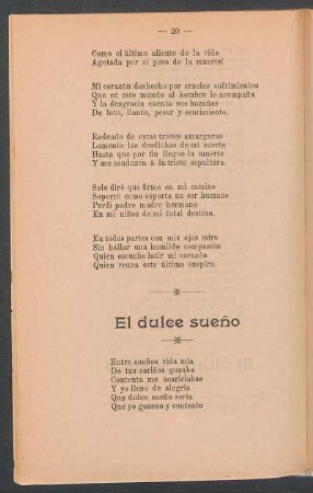 El dulce sueño