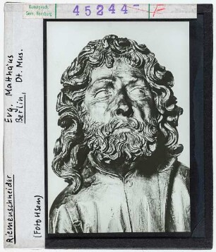Riemenschneider: Evanglist Matthäus. Berlin, Deutsches Museum