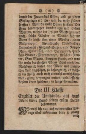 Die III. Classe
