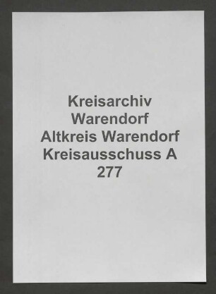 Wassergesetz vom 07.April 1913