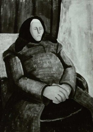 Alte Fischerfrau