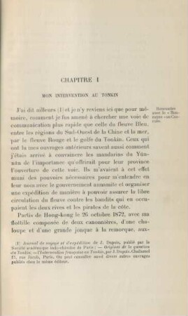 Chapitre I. Mon intervention au Tonkin