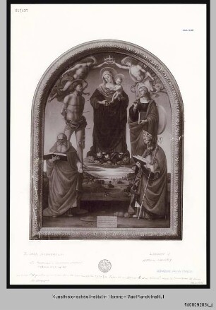 Madonna mit Kind und Heiligen