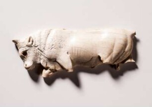 Fragment einer à jour gearbeiteten Stierdarstellung