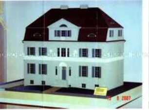 Modell der Rathenau-Villa in Berlin-Grunewald, Koenigsallee