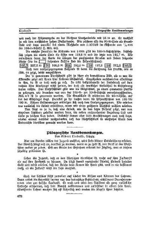 Pädagogische Randbemerkungen