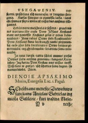 Dienoie Apsakimo Marios ...