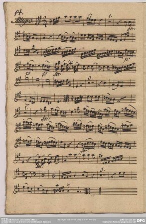 14. Allegro, A-Dur