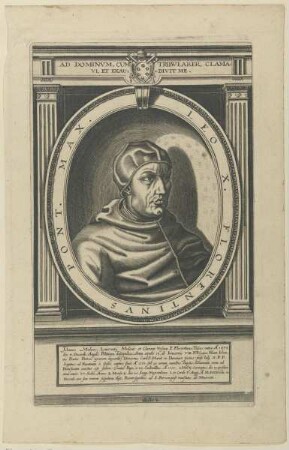 Bildnis des Papstes Leo X.