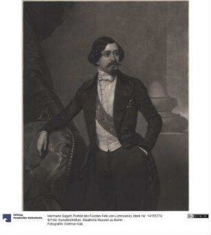 Porträt des Fürsten Felix von Lichnowsky