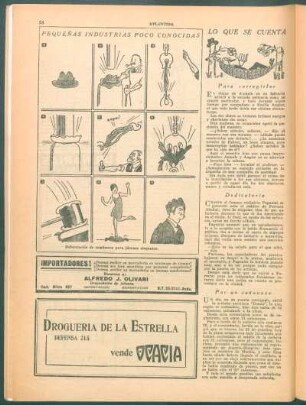 Pequeñas indústrias poco conocidas