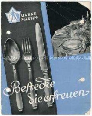 Versilbertes Essbesteck von der Firma Wilkens