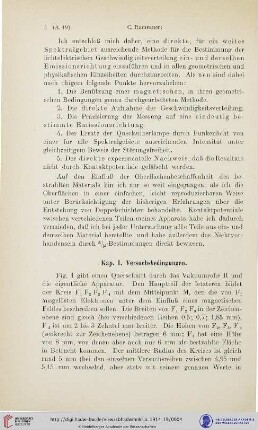 Kap. I. Versuchsbedingungen
