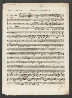 Clarinetto secondo