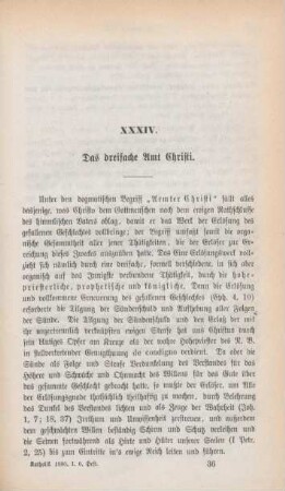 561-592 Das dreifache Amt Christi