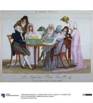 La Bouilotte Parisienne. Le Suprême Bon Ton No 4
