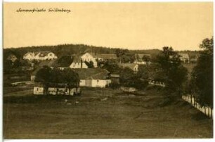 Grillenburg. Blick auf Grillenburg