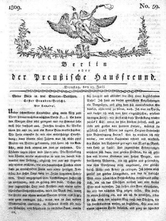 No. 59., 25. Juli 1809