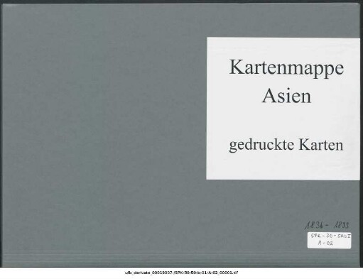 Ostindischer Archipel, ganz und größere Teile : 1836-1893 : Kartensammlung