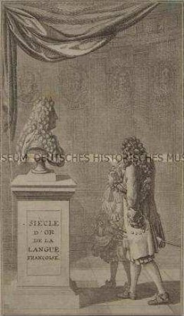 Titelkupfer zu De la Veaux Grammaire