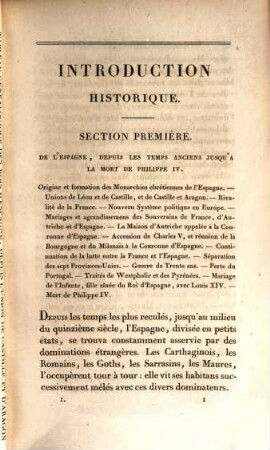 L' Espagne sous les Rois de la maison de Bourbon ou memoires relatifs à l'histoire de cette nation, 1