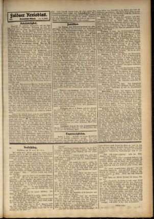 Zweite Ausgabe vom Donnerstag, den 11. September 1913.