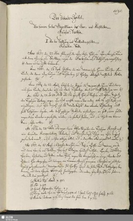 10. Capitel. Von fernern hohen Gerechtsamen des Chur- und Fürstlichen Hauses Sachsen.