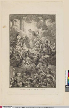Frontispice de l'Encyclopédie