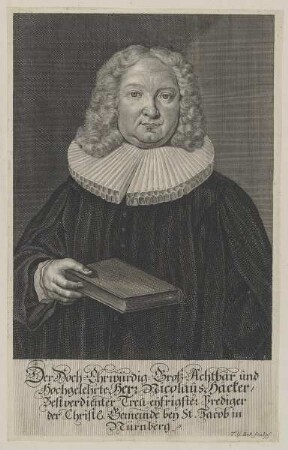 Bildnis des Nicolaus Häcker