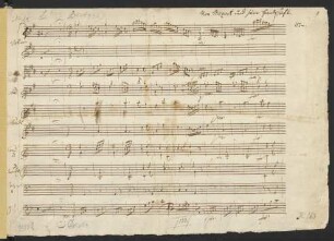 Sinfonien. Auszüge; orch; D-Dur; KV 163 (141a)